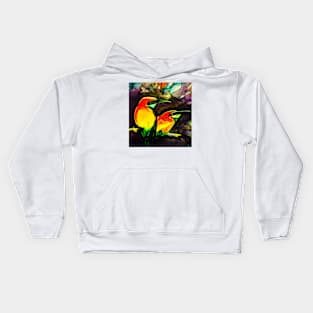 golden kingfishers Kids Hoodie